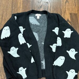 Cat & Jack Black Ghost Sweater